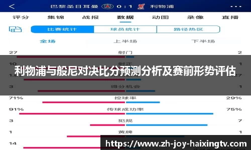 利物浦与般尼对决比分预测分析及赛前形势评估