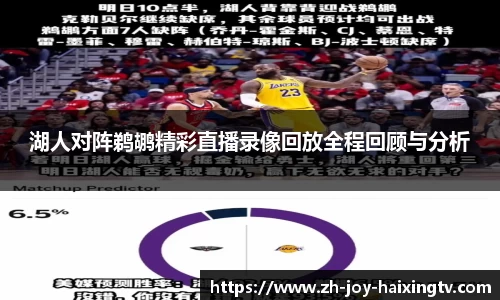 湖人对阵鹈鹕精彩直播录像回放全程回顾与分析