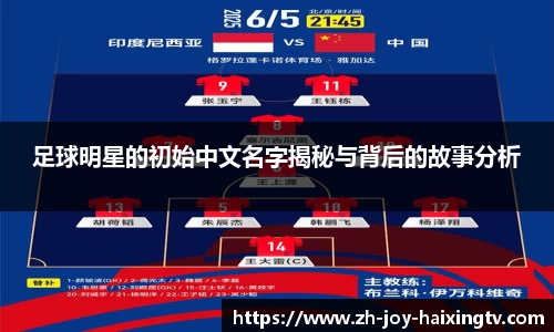 足球明星的初始中文名字揭秘与背后的故事分析